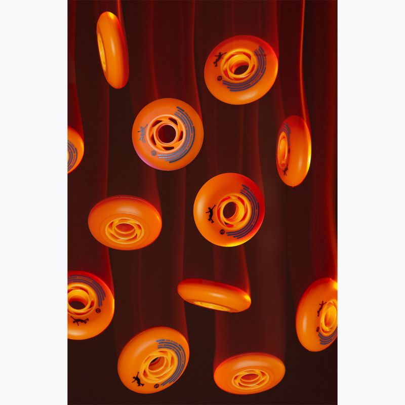 Roți pentru role Powerslide King of Slides 4 pcs 76 mm/90A orange/orange 4