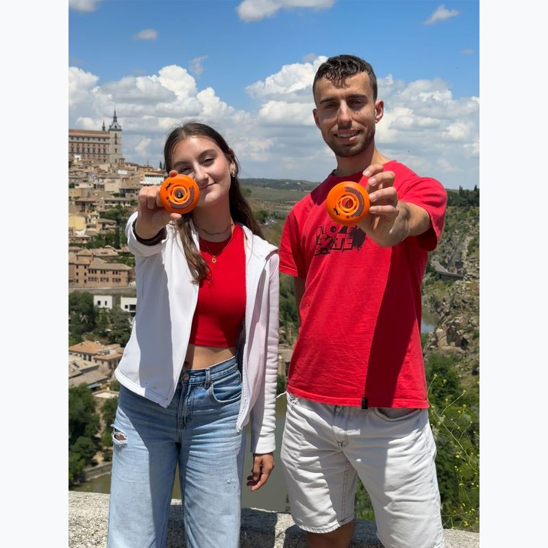 Roți pentru role Powerslide King of Slides 4 pcs. 80 mm/90A orange/orange 5
