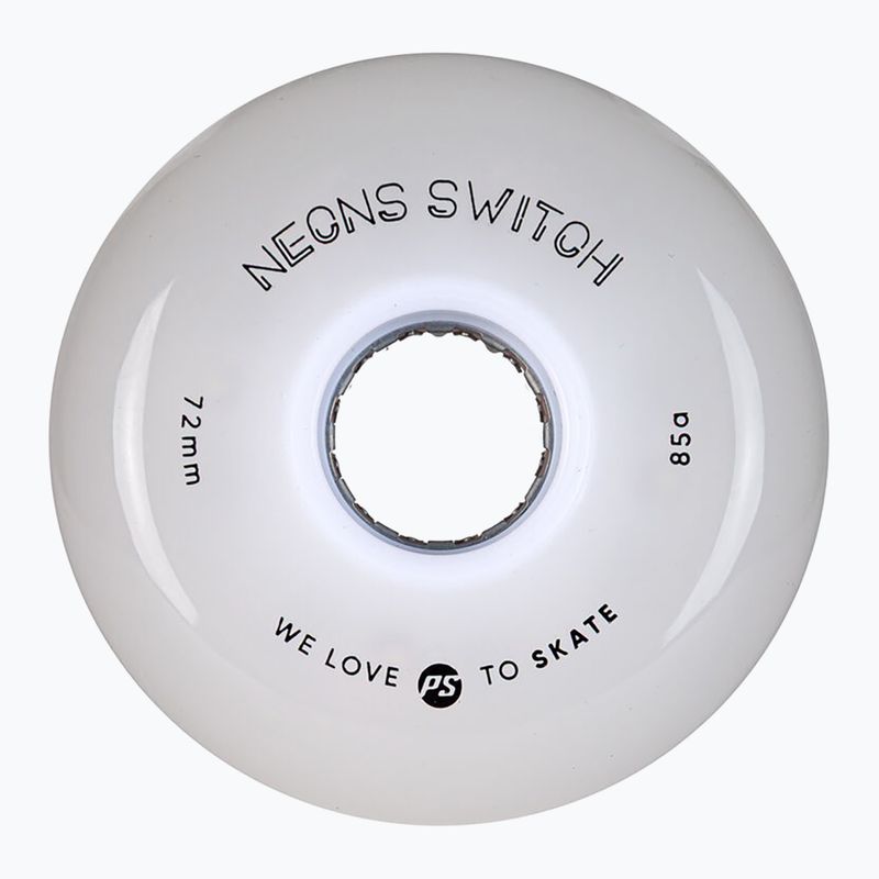 Roți pentru role Powerslide Neons Switch LED 72 mm/85A 4 buc. changing color