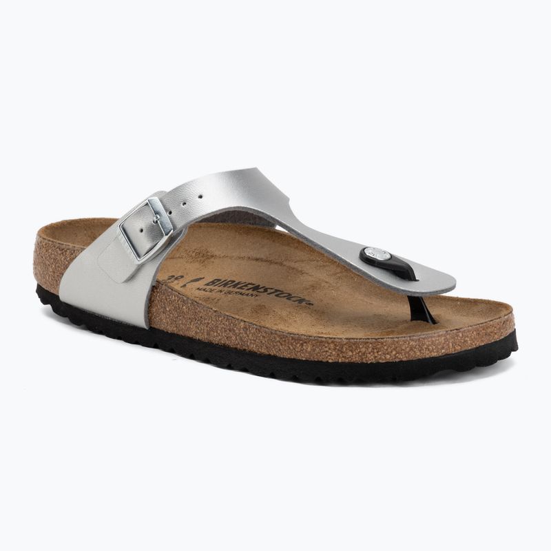Șlapi BIRKENSTOCK Gizeh Birko-Flor Narrow silver