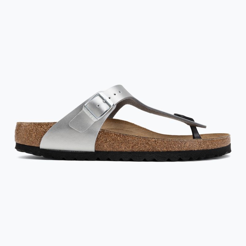 Șlapi BIRKENSTOCK Gizeh Birko-Flor Narrow silver 2