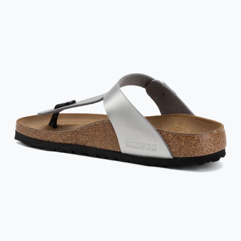 Șlapi BIRKENSTOCK Gizeh Birko-Flor Narrow silver 3