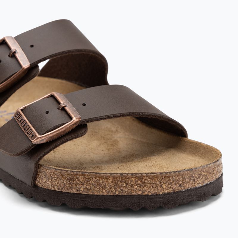 Papuci BIRKENSTOCK Arizona BF Regular dark brown 7