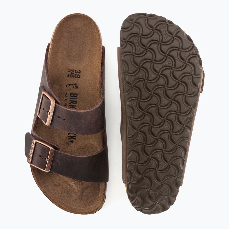 Papuci BIRKENSTOCK Arizona LEOI Regular habana 9
