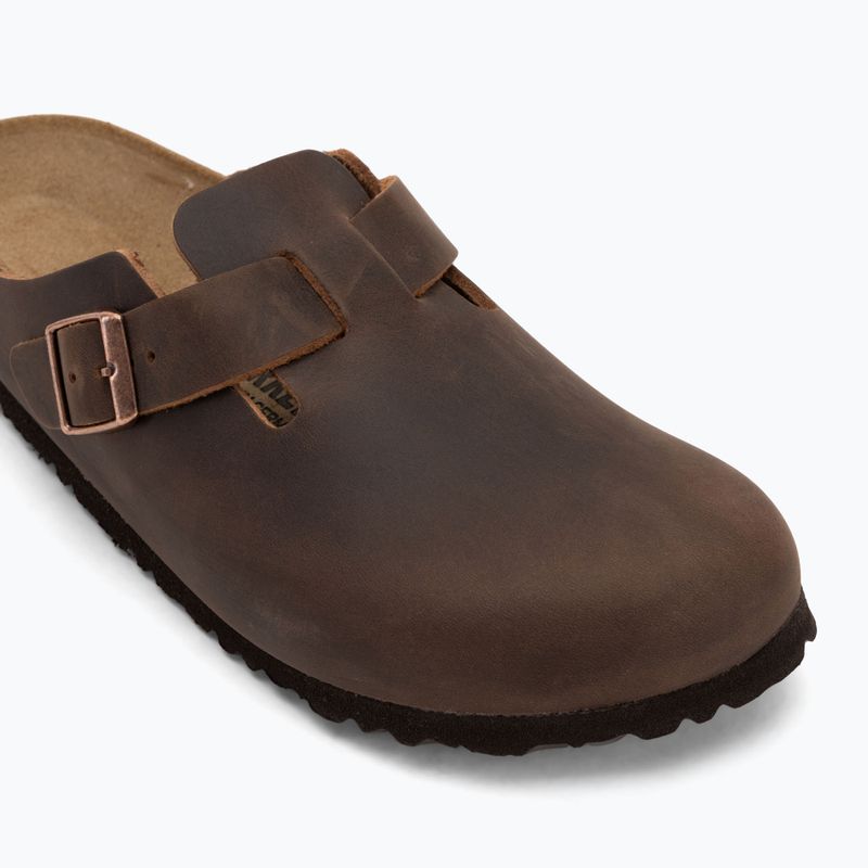 Flip-flops BIRKENSTOCK Boston LEOI Narrow habana 7
