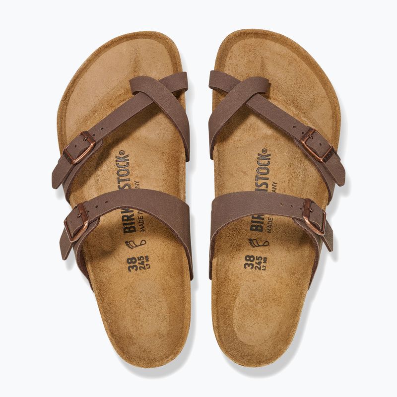 Șlapi BIRKENSTOCK Mayari Birkibuc mocca 3