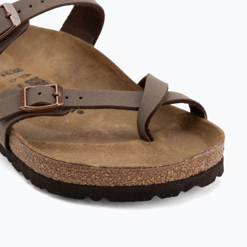 Șlapi BIRKENSTOCK Mayari Birkibuc mocca 7