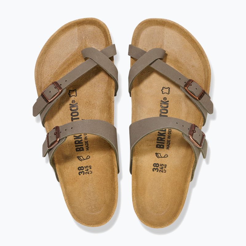 Șlapi BIRKENSTOCK Mayari Birkibuc stone 3