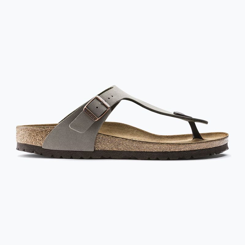 Șlapi BIRKENSTOCK Gizeh Birkibuc Narrow stone 9