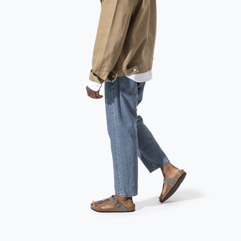 Șlapi BIRKENSTOCK Gizeh Birkibuc Narrow stone 15