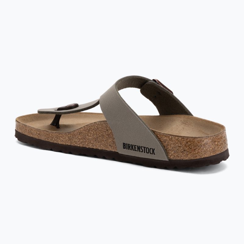 Șlapi BIRKENSTOCK Gizeh Birkibuc Narrow stone 3