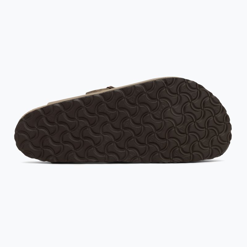 BIRKENSTOCK Boston LEOI Regular tabacco maro flip-flops 4