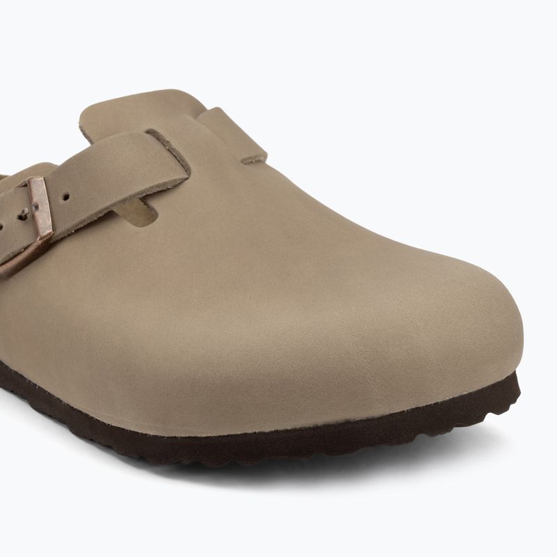 BIRKENSTOCK Boston LEOI Regular tabacco maro flip-flops 7