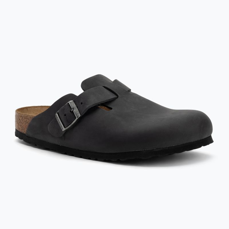 BIRKENSTOCK Boston LEOI Narrow negru flip-flops