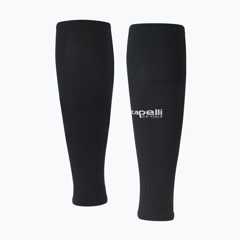Bărbați Capelli Sock Sleeve jambiere de fotbal negru/alb pentru bărbați