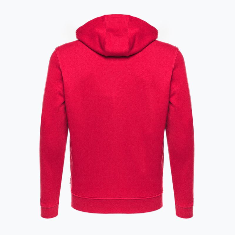 Capelli Basics pentru bărbați Capelli Basics Adult Zip Hoodie fotbal hanorac roșu 2