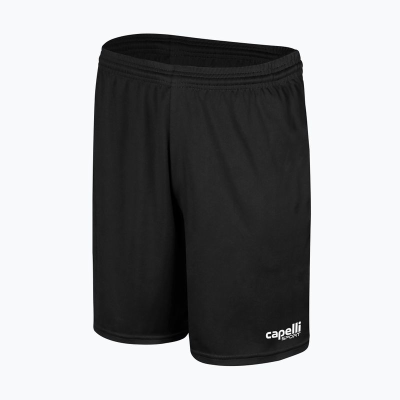 Capelli Sport Cs One One Adult Match pantaloni scurți de fotbal pentru copii alb/negru pentru copii 4