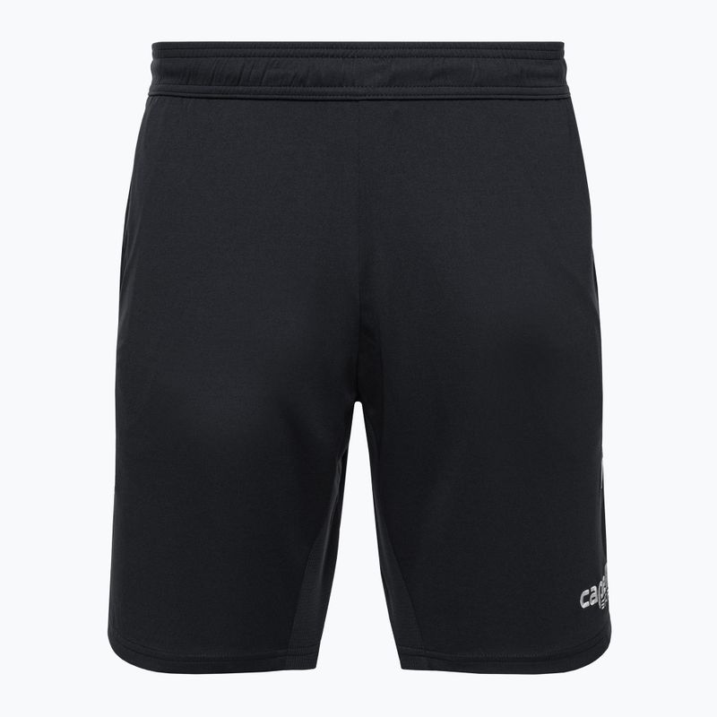 Pantaloni scurți de fotbal pentru bărbați Capelli Uptown Adult Training negru/alb pentru bărbați