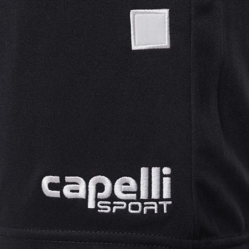 Pantaloni scurți de fotbal pentru bărbați Capelli Uptown Adult Training negru/alb pentru bărbați 3