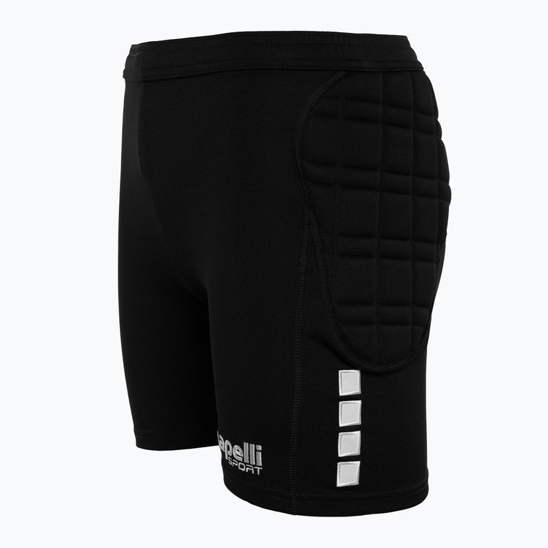 Capelli Basics I Tineret Pantaloni scurți de portar pentru tineret cu căptușeală alb/negru 3