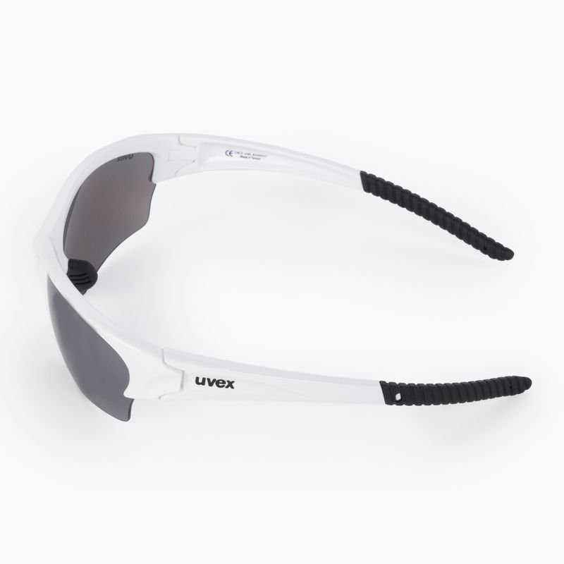 UVEX Ochelari de soare Sunsation alb și negru S5306068816 4