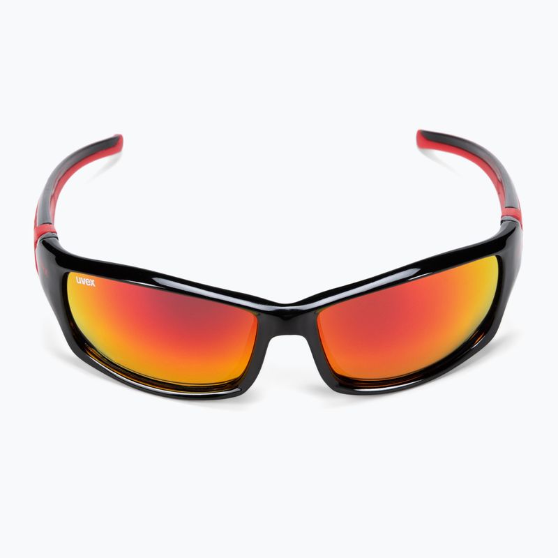 Ochelari de soare UVEX Sportstyle 211 negru/roșu S530613132213 3