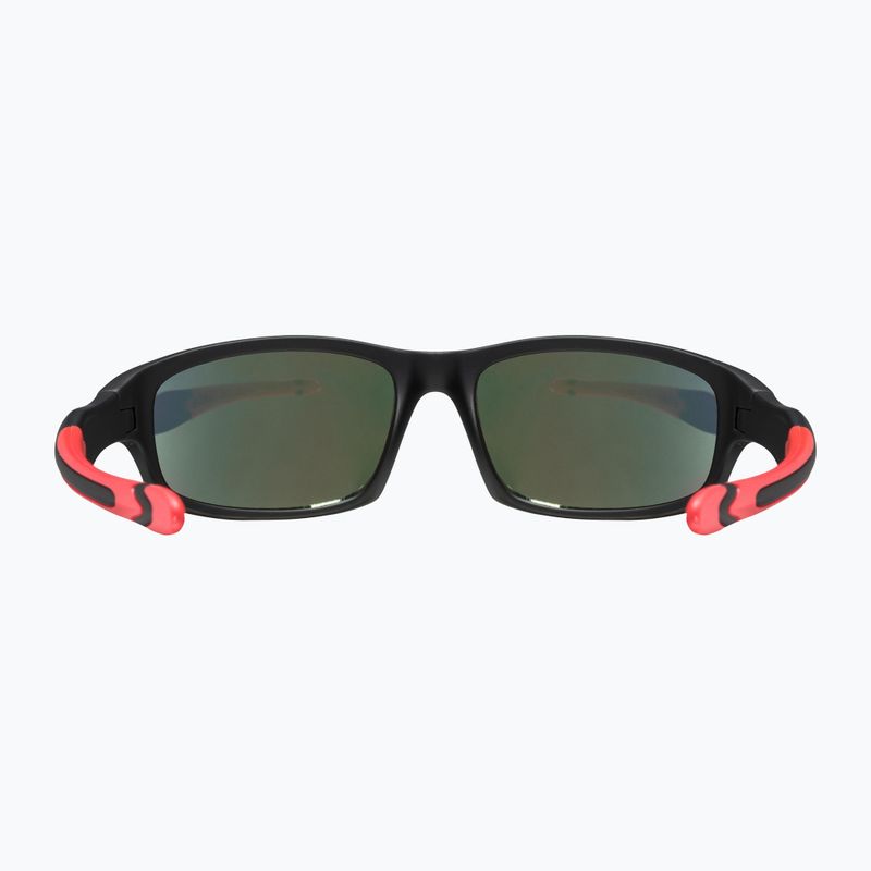 Ochelari de soare pentru copii UVEX Sportstyle negru roșu mat/roșu oglindă 507 53/3/866/2316 9