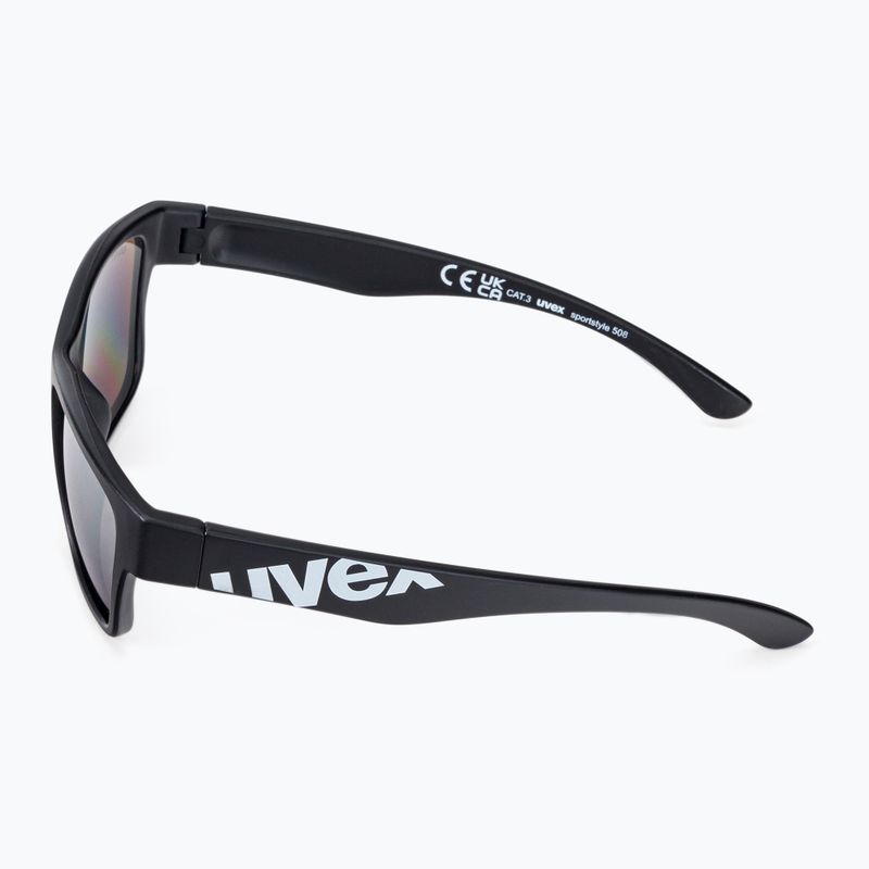 Ochelari de soare pentru copii UVEX Sportstyle 508 negru mat/lipsa de oglindă argintie 53/3/895/2216 4