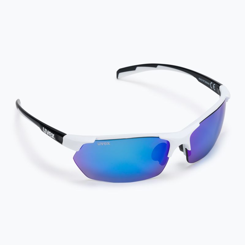 Ochelari de soare UVEX Sportstyle 114 negru/alb S5309398216