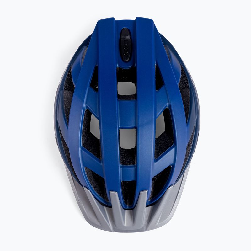 Cască de bicicletă pentru bărbați UVEX i-vo cc, bleumarin, 410423 26 5