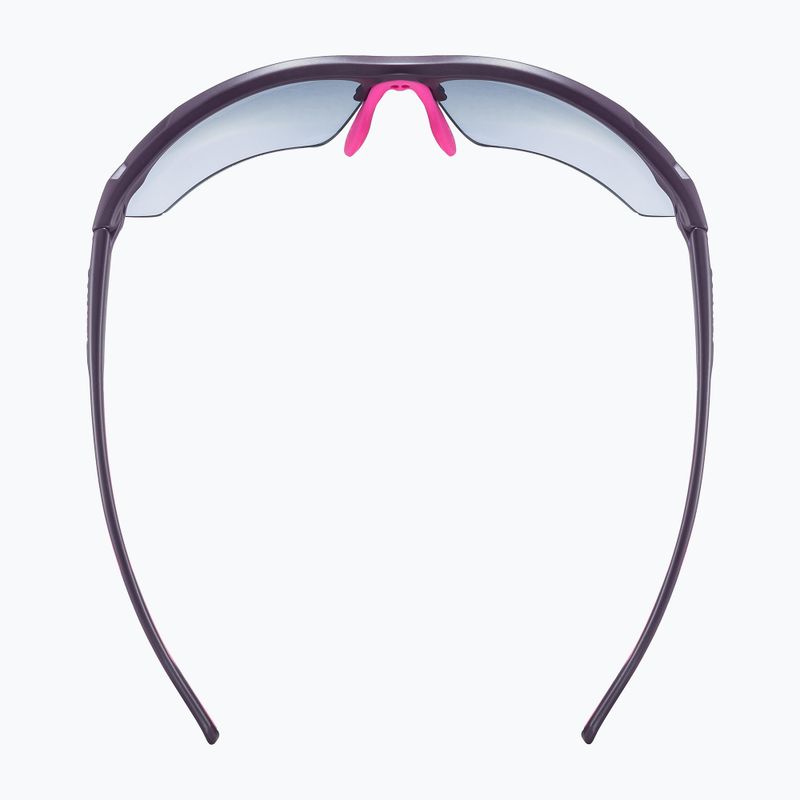 Ochelari de soare UVEX Sportstyle 802 V Small purple pink matt/smoke 5