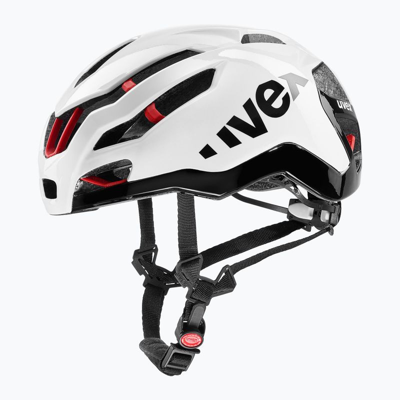 Cască de bicicletă UVEX Race 9 white/black