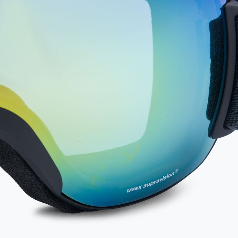 Ochelari de schi UVEX Downhill 2000 FM, negru, 55/0/115/25 5