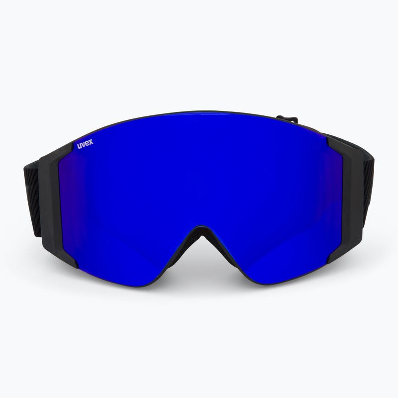 Ochelari de schi  UVEX G.gl 3000 TO black matt/mirror blue/lasergold lite/clear 2