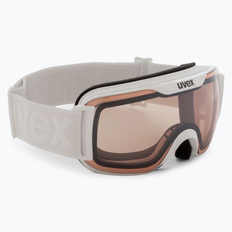 Ochelari de schi pentru femei UVEX Downhill 2000 S V, alb, 55/0/448/10