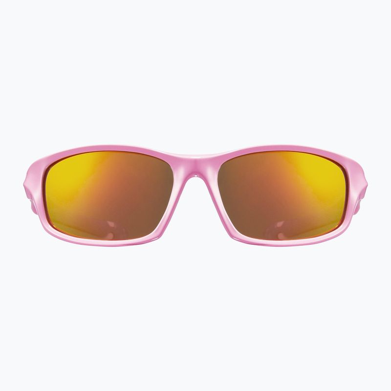 Ochelari de soare pentru copii UVEX Sportstyle 507 roz purpuriu/roz oglindă 53/3/866/6616 6