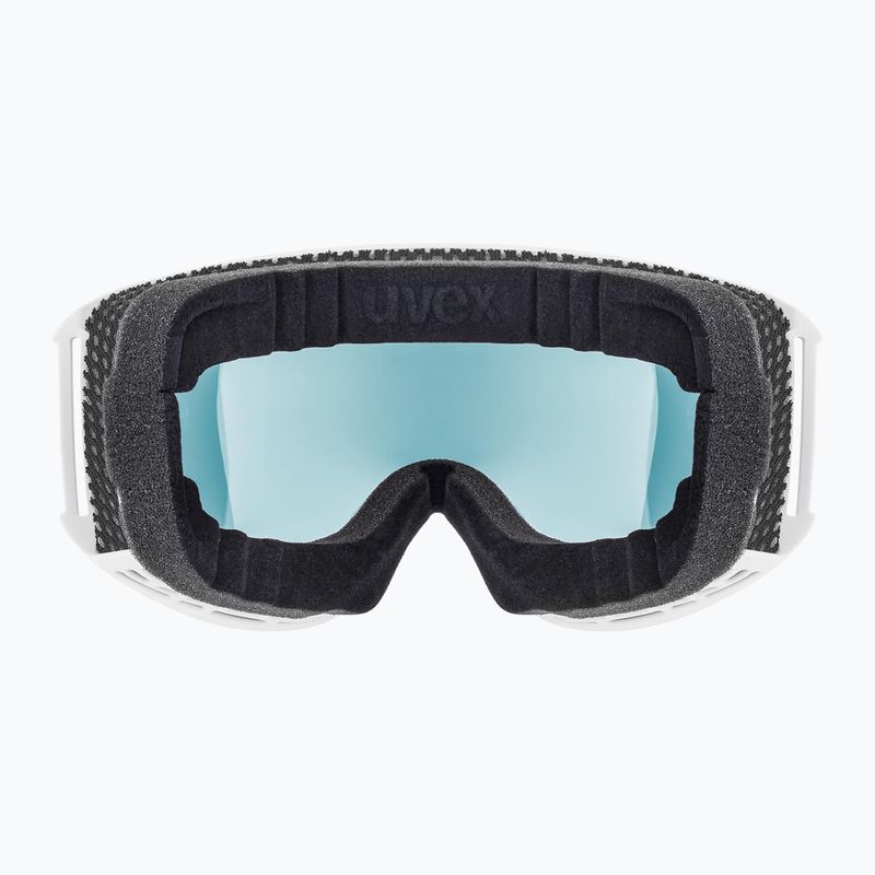 Ochelari de schi UVEX Topic white matt/mirror orange blue 5