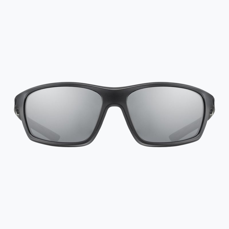 Ochelari de soare UVEX Sportstyle 229 negru mat/argintiu cu oglindă 53/2/068/2216 5