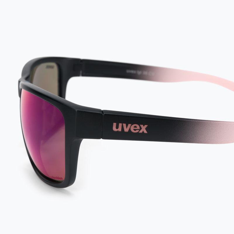 Ochelari de soare UVEX Lgl 36 CV negru/roz S5320172398 4