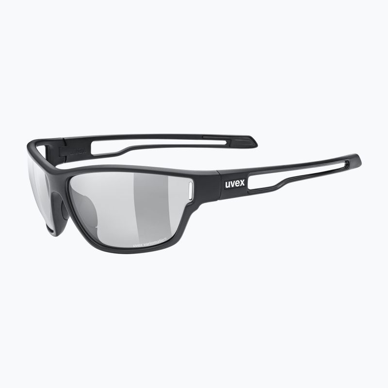 Ochelari de soare UVEX Sportstyle 802 V black matt/smoke