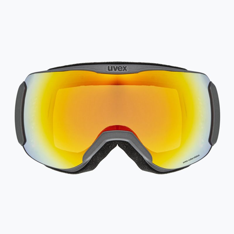 Ochelari de schi  UVEX Downhill 2100 CV rhino matt/mirror orange orange 2