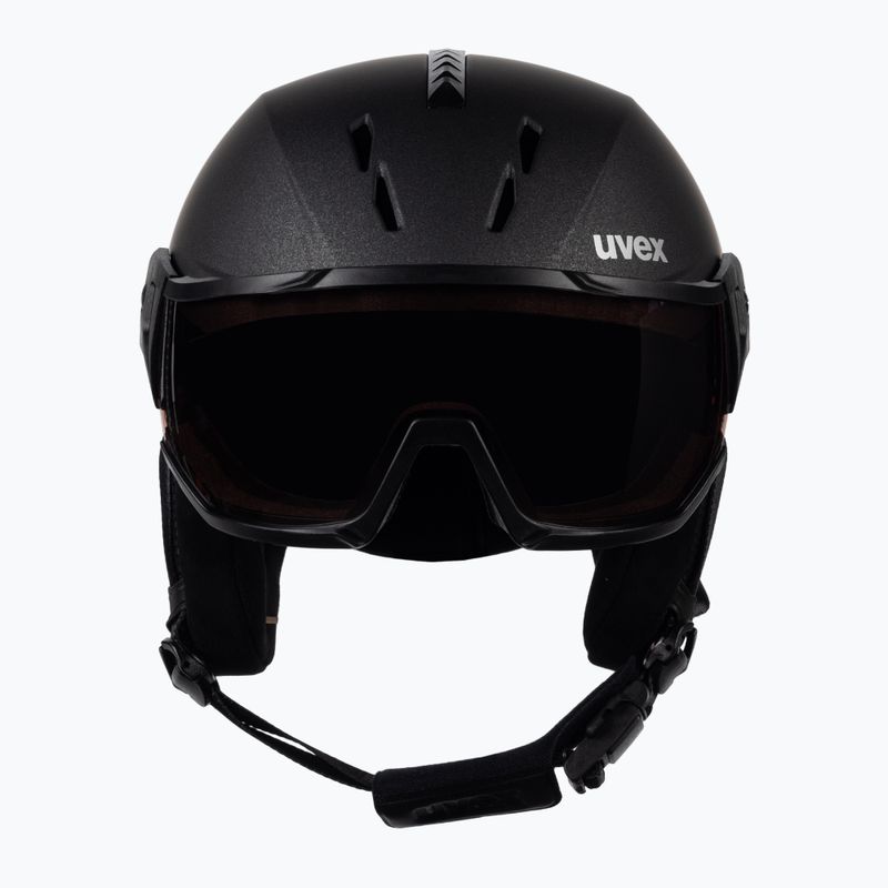 Cască de schi UVEX Instinct Visor negru 56/6/261/2003 2