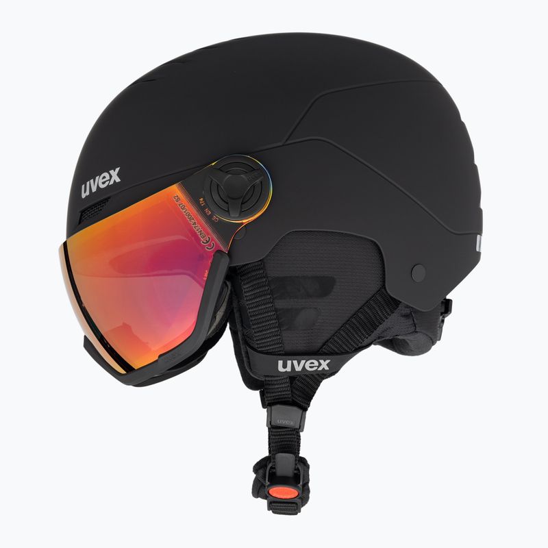 Cască de schi UVEX Wanted Visor negru 56/6/262/1005 4