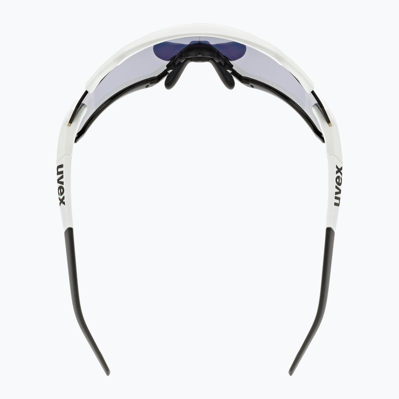 Ochelari de protecție pentru bicicletă UVEX Sportstyle 228 alb negru/roșu oglindă 53/2/067/8206 6