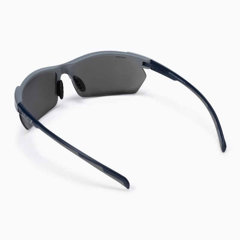 Ochelari de soare UVEX Sportstyle 114 gri/albastru S5309395416 2