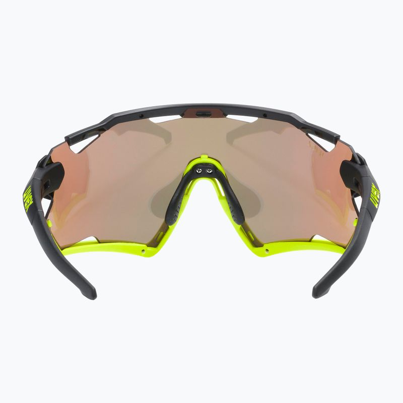UVEX Sportstyle 228 ochelari de protecție pentru ciclism negru galben mat/maroniu oglindă galben 53/2/067/2616 8