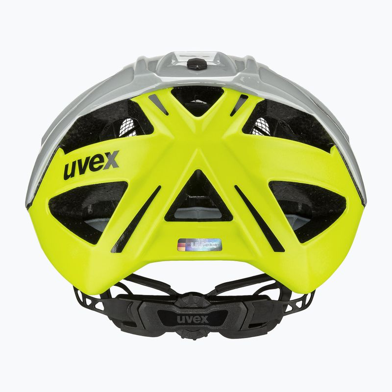 Cască de bicicletă UVEX Gravel X rhino/neon yellow 3