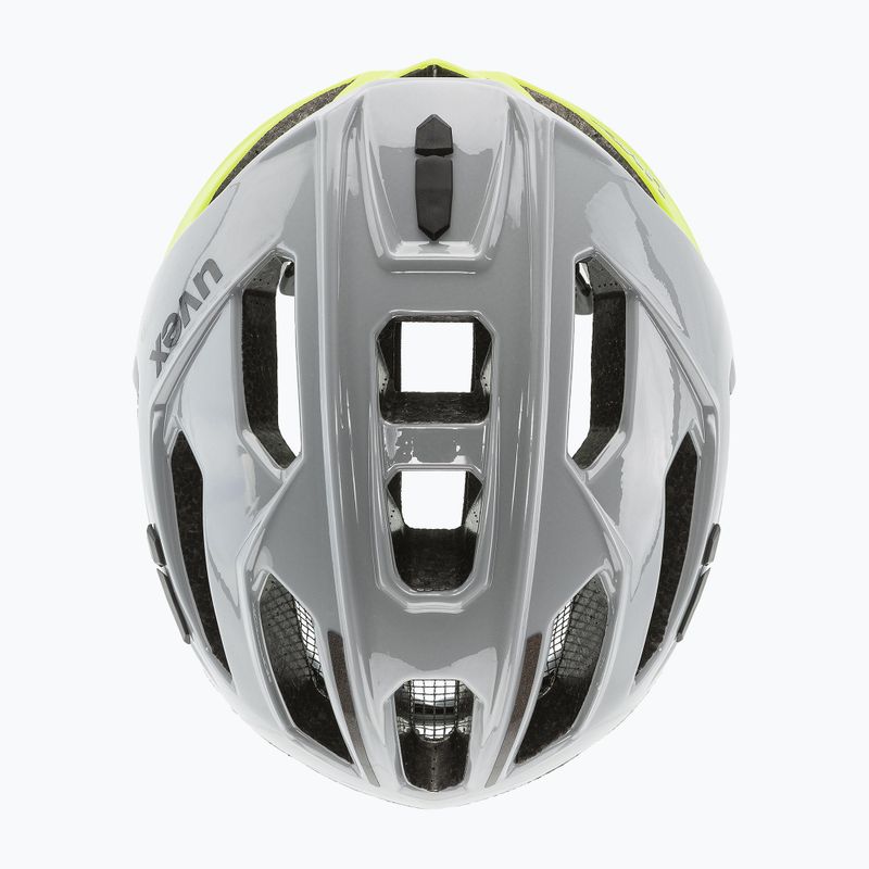 Cască de bicicletă UVEX Gravel X rhino/neon yellow 4