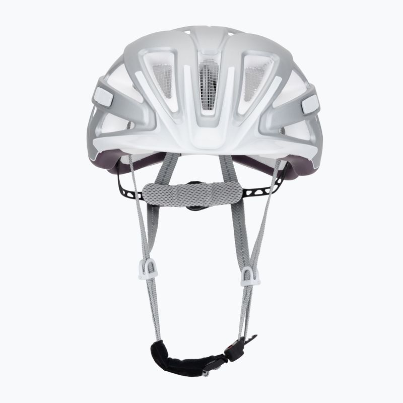Cască de bicicletă UVEX City Active silver/plum matt 2