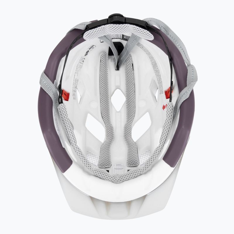 Cască de bicicletă UVEX City Active silver/plum matt 5